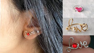 diy Valentine’s day Jewelry/Make simple and beautiful rings at home/valentines day project/handmade