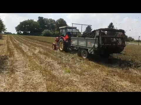 Kompost 2019 - compost spreading 2019, Poland
