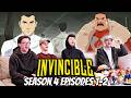 SEASON 4 IS HERE Invincible Season 4 Episode 1 2 FIRST TIME REACTION