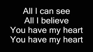 You have my heart- Anthem Lights (lyric video)