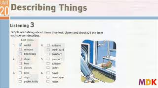 Tactics for Listening Third Edition Basic Unit 20 Describing Things