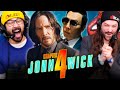 JOHN WICK 4 FINAL TRAILER REACTION!! Chapter 4 | Keanu Reeves | Donnie Yen | Bill Skarsgard