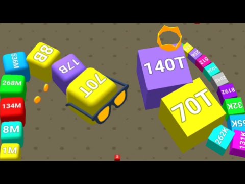 Cube Arena 2048 - Grow the cube by avoiding the big cubes