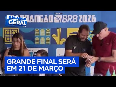 Candangão BRB 2026 começa em 10 de janeiro com transmissão da RECORD | Balanço Geral DF