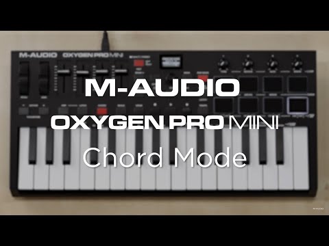 M-Audio Oxygen Pro Mini || Chord Mode Overview