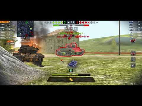 WORLD OF TANKS BLITZ MASTERY GAMEPLAY EMIL 1951 4,3K DAMAGE HASAN_ERBEK