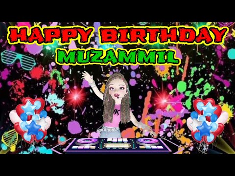 happy birthday muzammil 🎂 | ahns birthday studio |