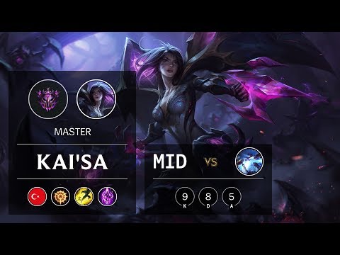 Kai'Sa Mid vs Xerath - TR Master Patch 9.24