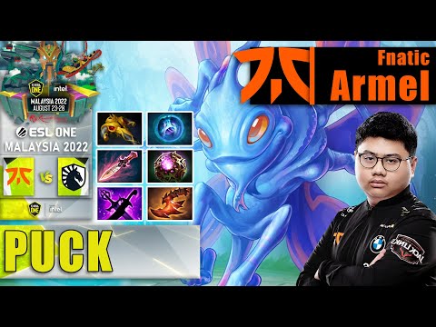 FNATIC vs LIQUID | ARMEL PUCK MID LANE BULLY 16 KILLS | ESL ONE MALAYSIA 2022 Dota 2 Highlights