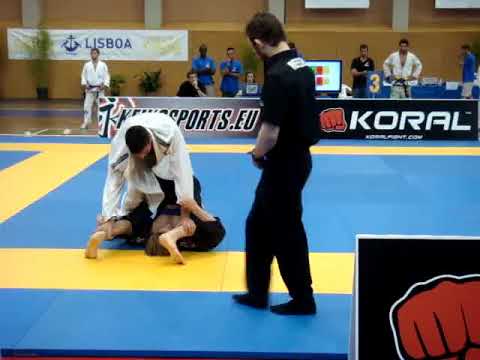 2013 Lisboa International Open JJ   Pedro Ramalho   1ª luta Absoluto Adulto Rôxa