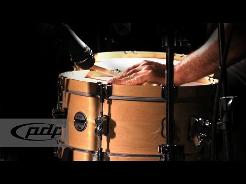 PDP by DW Presents 6x14” LTD Classic Wood Hoop Snare with Dave Elitch