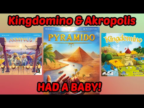 Pyramido Review - Kingdomino and Acropolis Had a Baby!