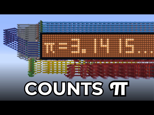 Redstone Pi Calculator Minecraft Map