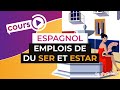 Emplois de Ser et Estar - Espagnol 