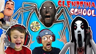 Escape Slendrina's School &amp; Spider Granny House + Creepy Phone Calls w/ FGTEEV Duddy &amp; Shawn