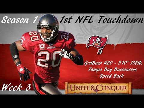 Madden 15 - HB Player Franchise S1 W3 : 1st NFL Touchdown