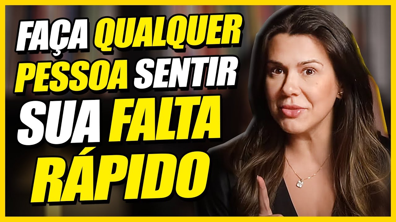 APRENDA a fazer FALTA! - COMO FAZER ALGUÉM SENTIR SUA FALTA RÁPIDO | Mari Vabo | INSTINTO PRIMITIVO