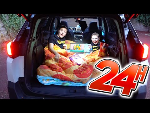 24H DANS LA VOITURE !