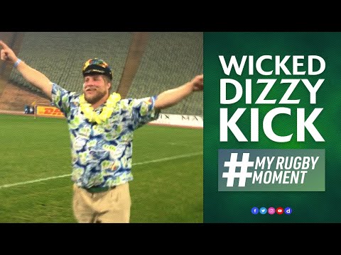 Wild Oktoberfest Sevens dizzy kick | #MyRugbyMoment