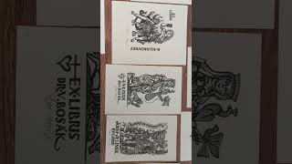 Zdeněk Mézl – soubor exlibris (60 listů) | historické motivy, groteska a autorská grafika