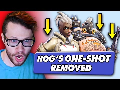 HOG IS NERFED! Emongg talks *NEW PATCH* w/ Overwatch 2 Lead Hero Designer Alec Dawson
