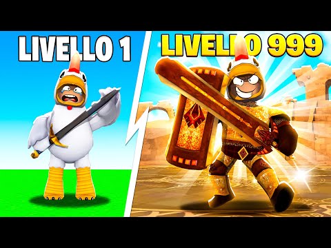 SONO DIVENTATO UN GLADIATORE SU ROBLOX!!