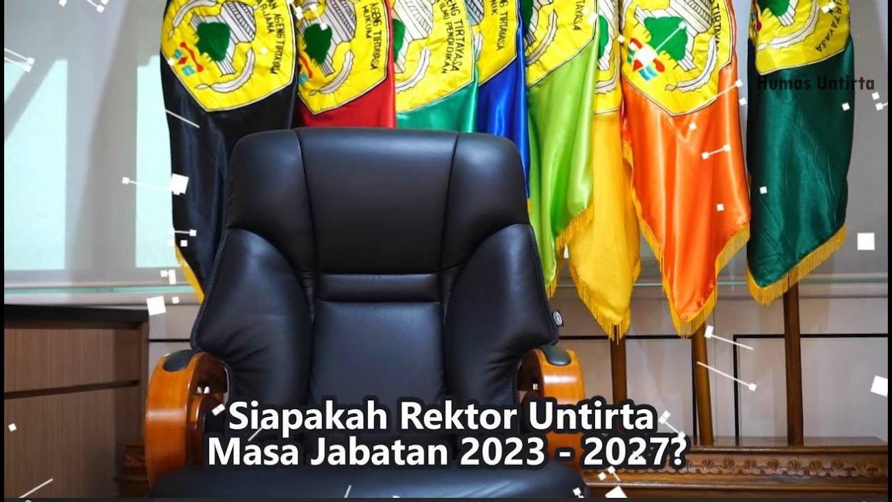 Teaser Launching Pemilihan Rektor Untirta Masa Jabatan 2023-2027