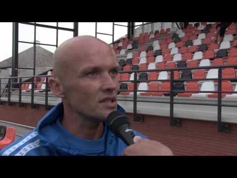 interview Dick Schreuder na 1e helft voorbereiding