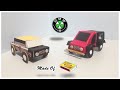 How To Make Match Box Car माचिस का जीप Matchbox Car How To Make A Jeep From Matc