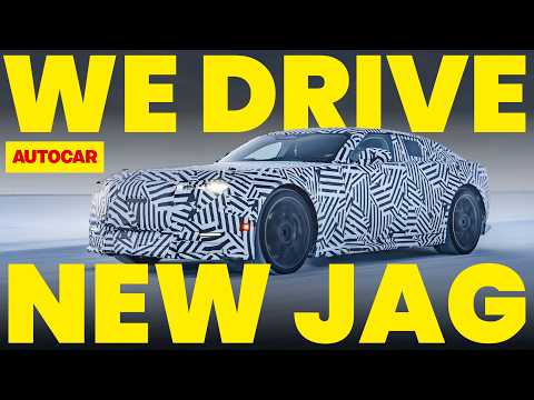 NEW JAGUAR DRIVEN | First review of prototype electric Jaguar 'Type 00' | Autocar