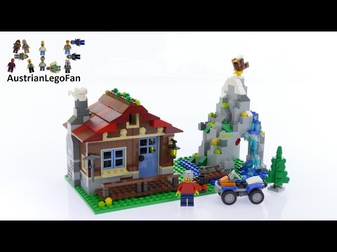 Vidéo LEGO Creator 31025 : Le refuge de montagne