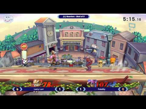 Larry Lurr vs Fatality - GOML 2017 - Wii U Losers Quarters