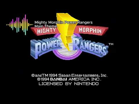 Power Rangers OST Soundtrack SNES -  Main Theme