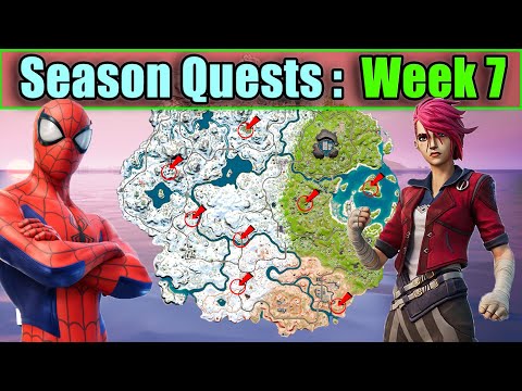 Complete All Week 7 Quests | Fortnite Chapter 3 Season 1 (Full Guide)