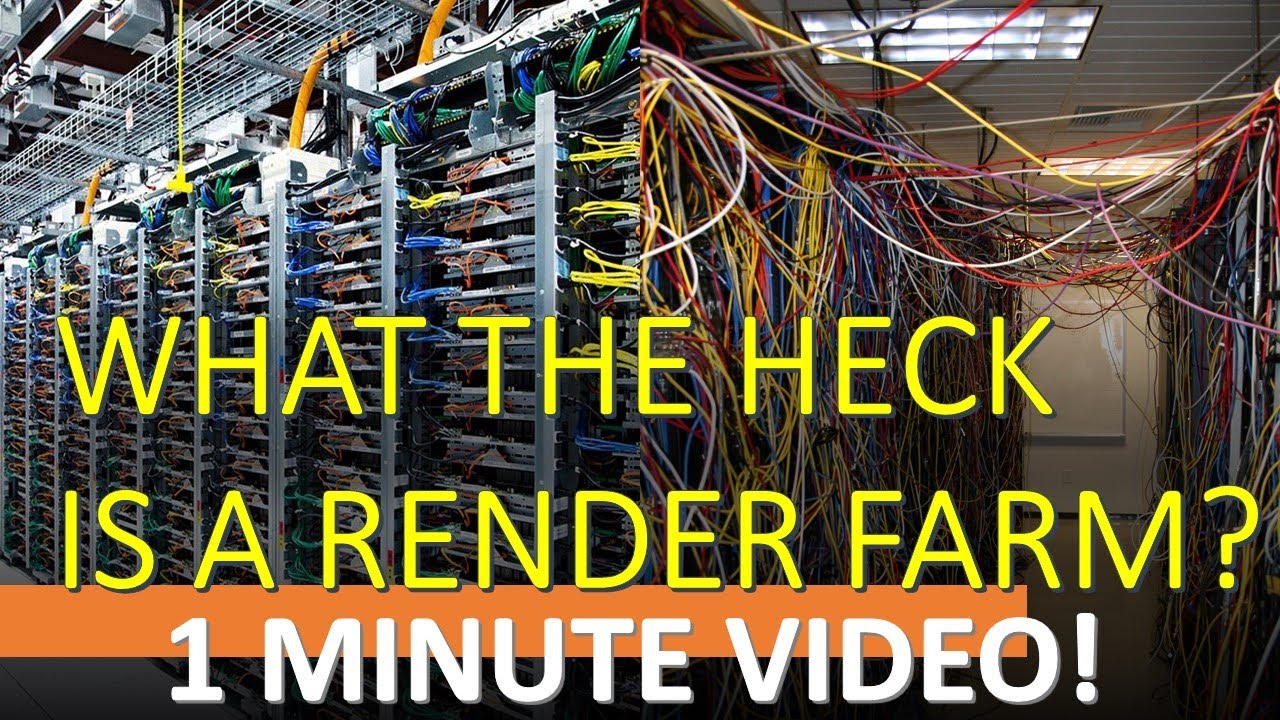 What is a Render Farm? CGI artists need many computers for VFX/Animation, like Pixar-ILM-Dreamworks!