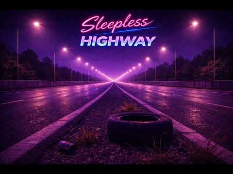 Sleepless Highway 🌙 | Chill Synthwave Night Drive