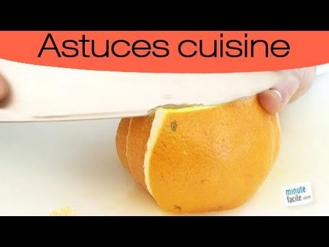 comment prendre zeste orange