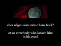 Nordman - Om Gud Var Jag (lyrics & eng. subs ...