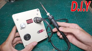 Make a wireless soldering station at home