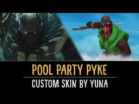 League Of Legends – Pool Party Pyke Custom Skin