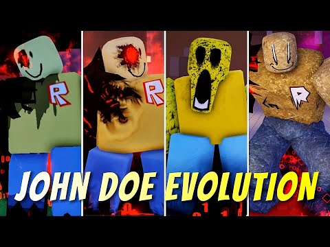 Forsaken EVOLUTION Of John Doe ANIMATIONS!
