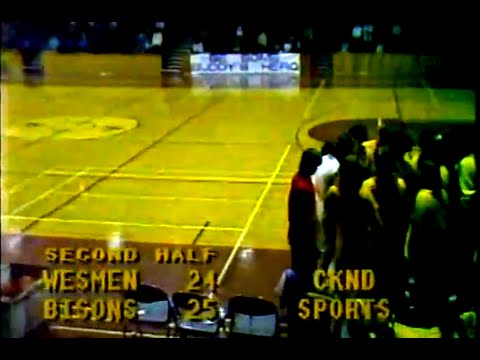 1986 Winnipeg Wesmen vs Manitoba Bisons - GPAC Men's & Women's Basketball - Classic Games