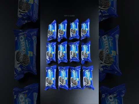 Oreo Swiss Roll 🥐 #asmr #shorts