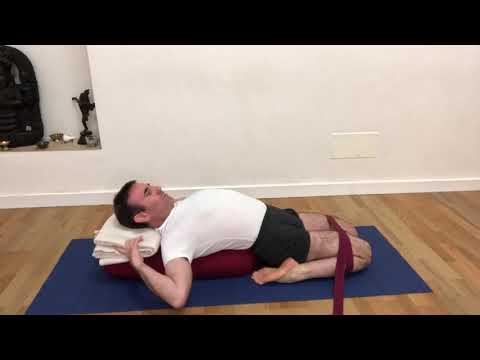Supta Virasana (Salamba)