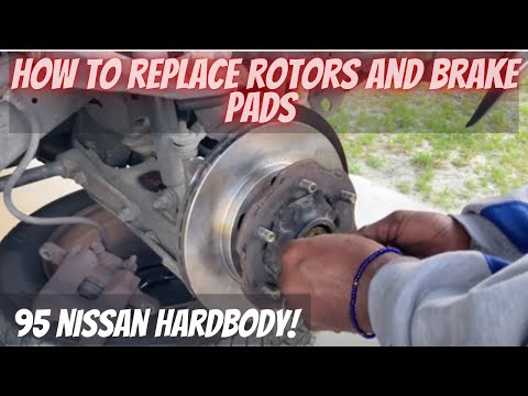 Rotor and Brake pads replacement on your 1995 Hardbody.
