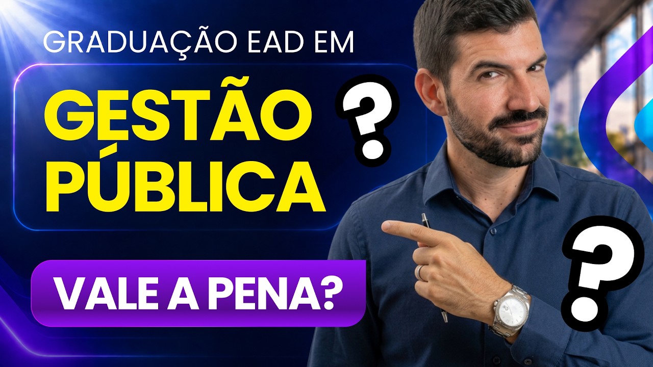 Vídeo do curso Graduação em Gestão Pública