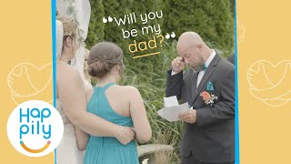 Girl Asks Stepdad To Adopt Her During Wedding