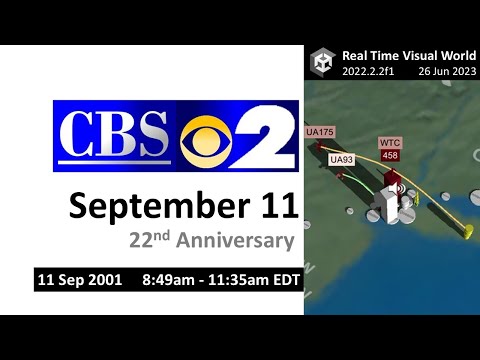 WCBS-TV (8:49 am - 11:35 am EDT) | September 11 2001 | Real Time Theatre