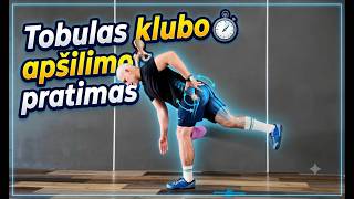 Sveiki klubai - Tobulas klubo apšilimo pratimas