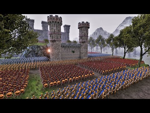 Servants of the Devil Unleashed On Humans | Castle Siege - Ultimate Epic Battle Simulator UEBS